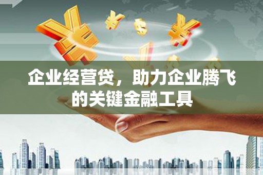 兴业企业经营贷，助力企业腾飞的关键金融工具