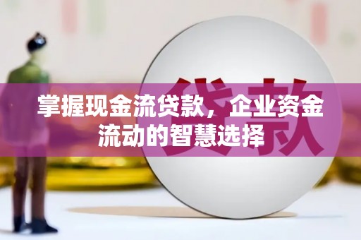 兴业掌握现金流贷款，企业资金流动的智慧选择