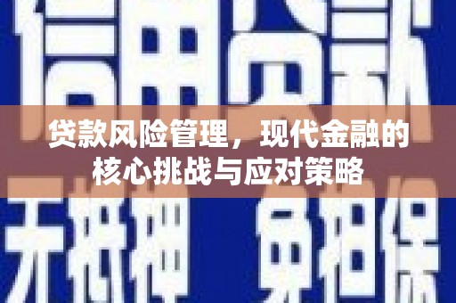兴业贷款风险管理，现代金融的核心挑战与应对策略