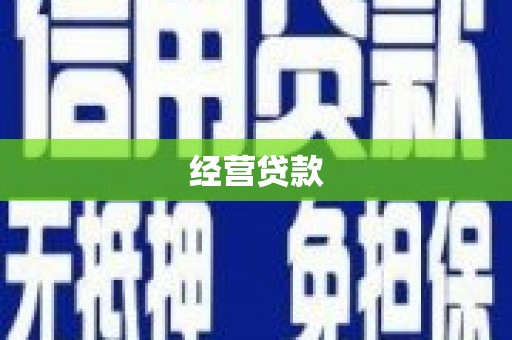 兴业经营贷款