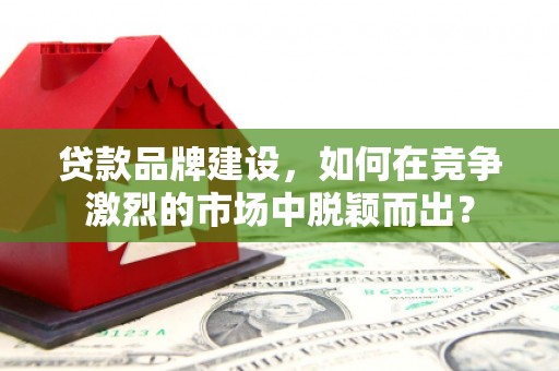 兴业贷款品牌建设，如何在竞争激烈的市场中脱颖而出？