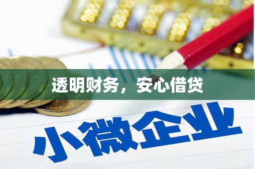 兴业透明财务，安心借贷
